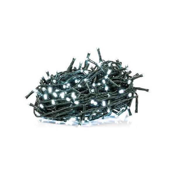 Retlux Rxl 261 Catena Di Natale Classica 8 Led 100LED, Timer: 6/18 H, Lunghezza Cavo 10 M, Numero Di Led 100, 8 Funzioni, Protezione Ip 44-image