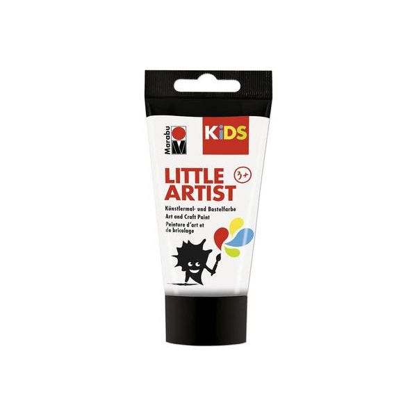 Marabu 3050002070 Marabu Kids Pittura Artigianale Little Artist, 75 Ml, Bianco-image