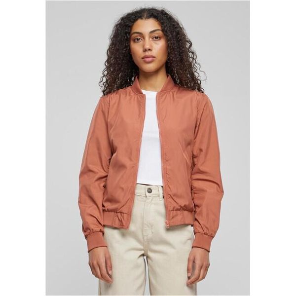 Giacca Bomber Da Donna Urban Classics Ladies Light Bomber Jacket Terracotta - S-image