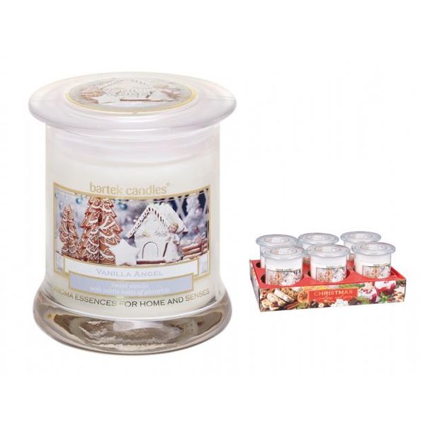 Candela Nohel Garden In Vetro Profumata Vanilla Angel 260G-image