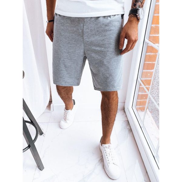 Pantaloncini Della Tuta Da Uomo Bruno Grigio M-image