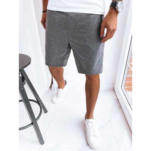 Pantaloncini Da Ginnastica Da Uomo Wer Grigio Scuro M-image