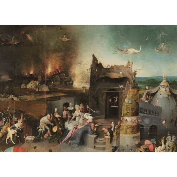 Puzzelman La Tentazione - Hieronymus Bosch (1000)-image