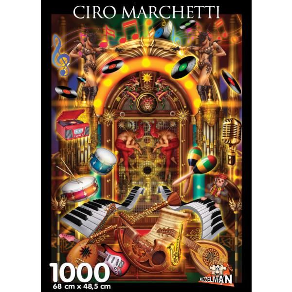 Puzzelman Juke Box - Ciro Marchetti (1000)-image