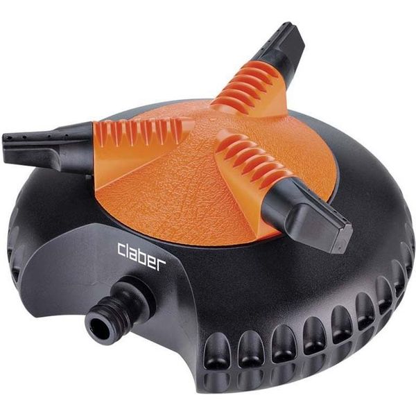 Irrigatore Rotante A 3 Bracci Claber® Per Un'irrigazione Ottimale Del Giardino-image