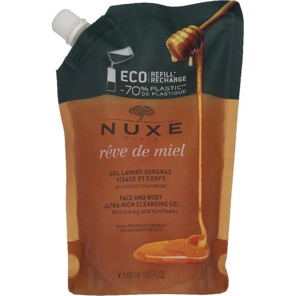 Nuxe RêVe De Miel Gel Detergente Ultra Ricco Per Viso E Corpo 400Ml-image