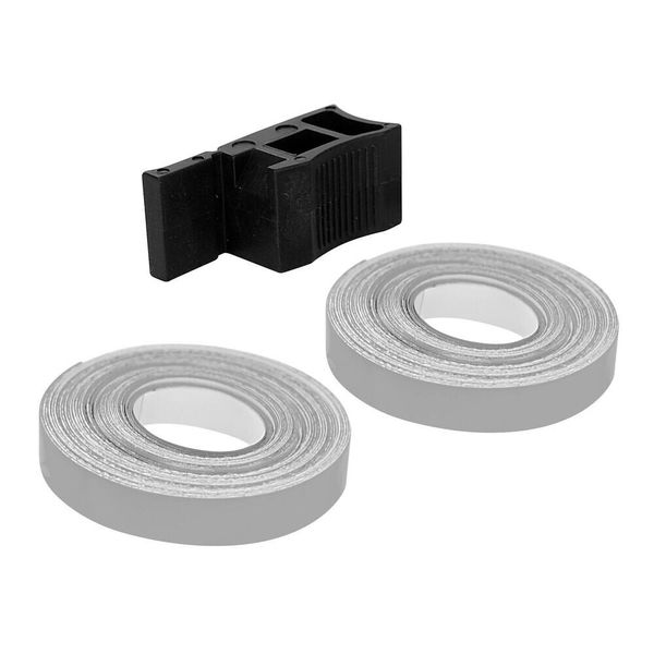 Profilo Adesivo Per Cerchi Ruota Lampa Wheel Stripe Racing Argento-image