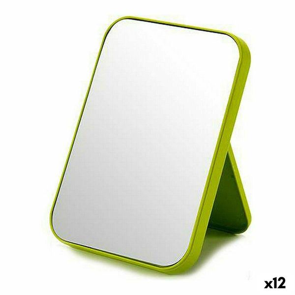 Specchio Con Morsetto Di Montaggio Berilo 48730 Polipropilene 11 X 9,5 X 14 Cm (12 Pezzi)-image