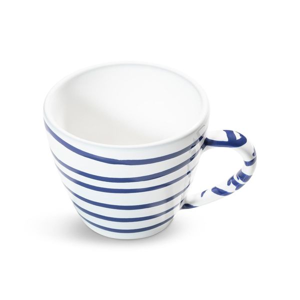Gmundner Keramik Dunkelblaugeflammt, Kaffeetasse Gourmet (0,2L)-image