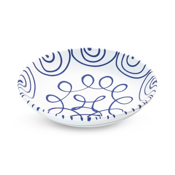 Gmundner Keramik Dunkelblaugeflammt, Suppenteller Cup (Ø 20Cm)-image
