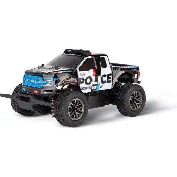 Carrera 370182024 Ford F-150 Raptor Police 1:18 Rc Modello Base Auto Monster Truck Elettrico (370182024)-image