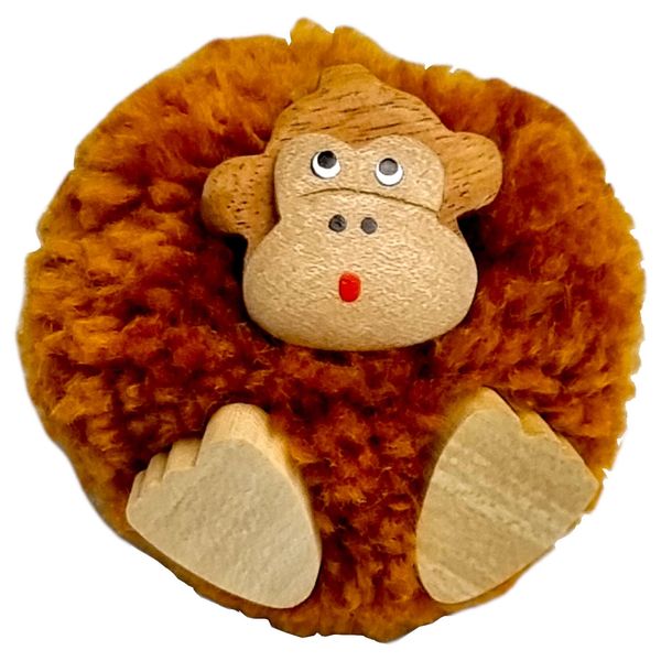 2Kids Toys Magnete In Legno Grande Pompon Monkey-image