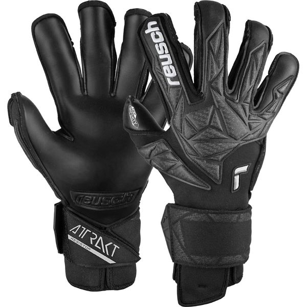 Guanti Da Portiere Reusch Attrakt Infinity Resistor Con Evolution Cut 7700 Nero 8,5-image