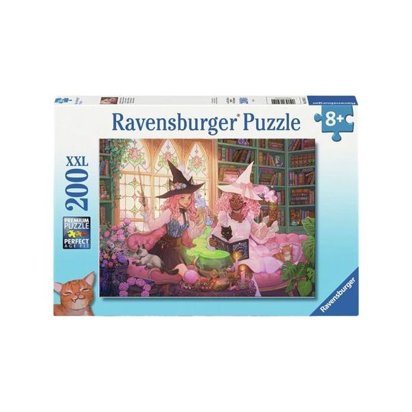 Ravensburger - Puzzle Biblioteca Incantata 200P-image