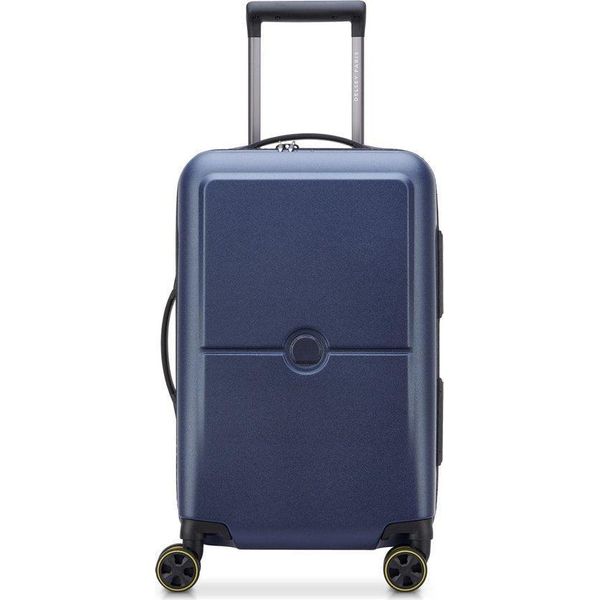 Delsey Paris Carrello Turenne 2.0 4 Double Rolls Cabin Trolley 55 Nightblue Blu Scuro-image