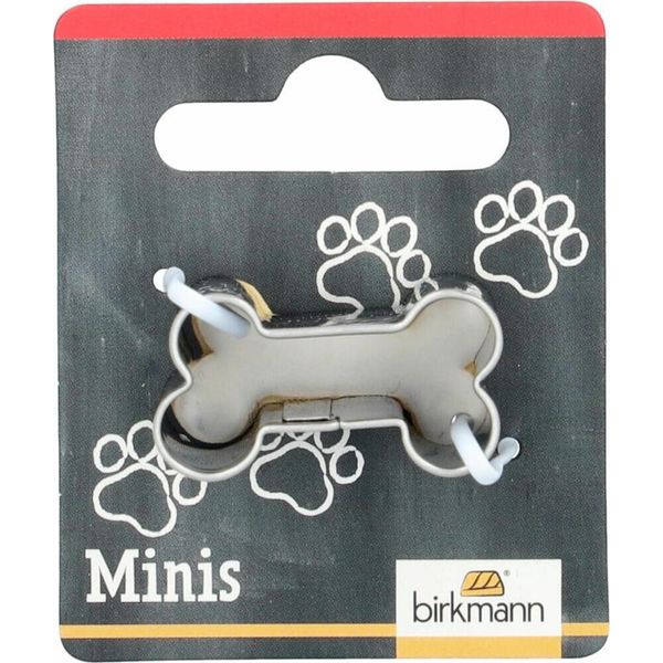 Birkmann Mini Tagliabiscotti Osso, Tagliabiscotti, Stampo Per Biscotti, Biscotti, Biscotti, Acciaio Inox, 3 Cm, 152571-image