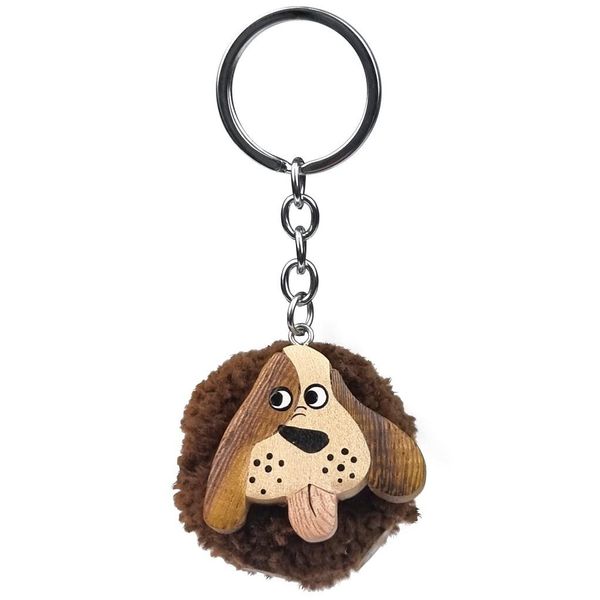 2Kids Toys Portachiavi In Legno Cane Pompon-image