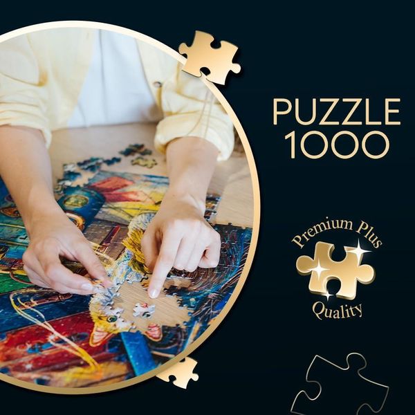Puzzle Trefl 1000 Pezzi Premplus L'apprendista Della Strega 10898-image