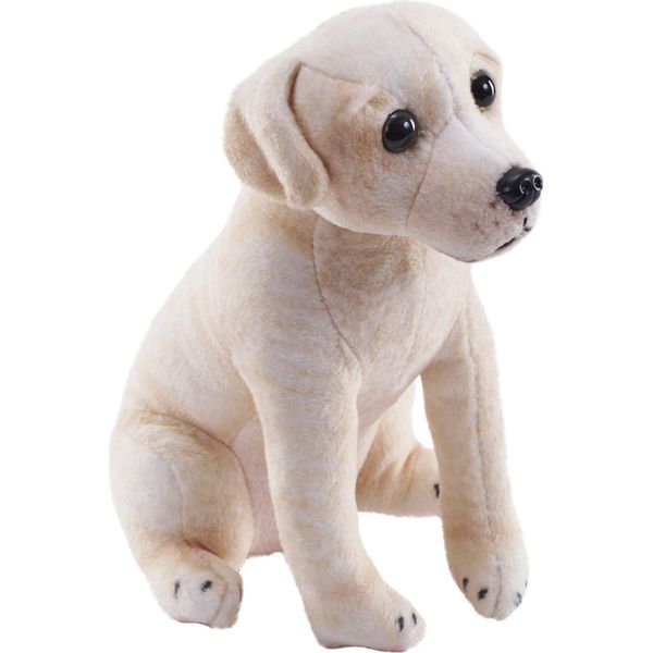 Cane Labrador Di Peluche Con Suono - 18 Cm-image