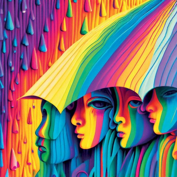 Yazz Puzzle Rain-Bow - Puzzle Colorato 1023 Pezzi-image