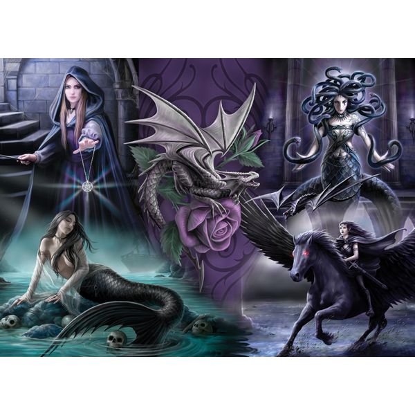 Puzzle Bluebird Anne Stokes Sogni Gotici 1000 Pezzi-image
