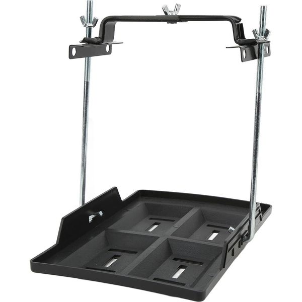 Supporto Per Batterie Pesanti Per Auto E Barche – Piastra Di Fissaggio Universale Per Batterie Serie 27/30/31, Supporto Regolabile, Piastra 28 + Supporto 27-image