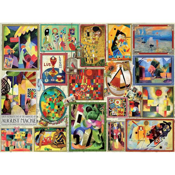 Grafika Puzzle Immagini Famose - Puzzle Da 2000 Pezzi-image