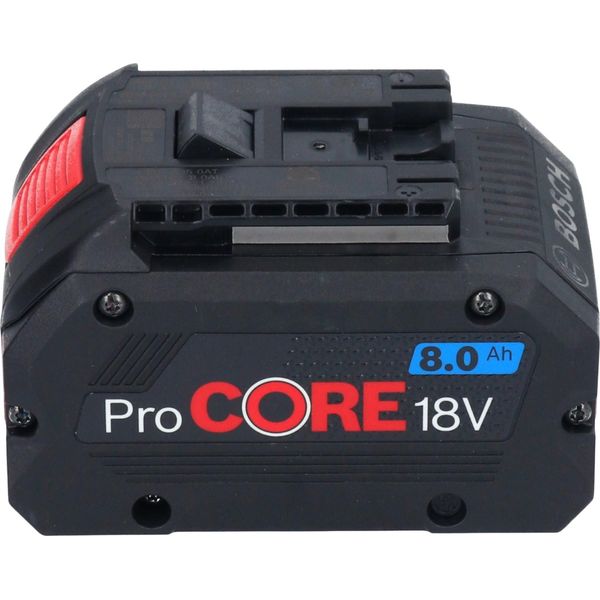 Bosch Starter Set 1X Procore 18 V 8,0 Ah Batteria Professionale Agli Ioni Di Litio ( 1600A016GK ) + Caricabatterie Gal 18V-160 Professional ( 1600A02T5G )-image