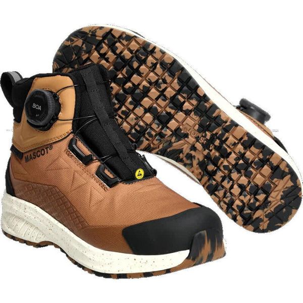 Mascot Scarpe Di Sicurezza Larghe Personalizzate Marrone Eu 46 Marrone Eu 46-image