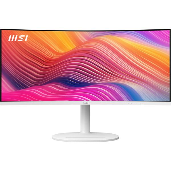 Msi Modern MD342CQPW Monitor Pc 86,4 Cm 34 Pollici 3440 X 1440 Pixel Ultrawide Quad Hd Bianco-image