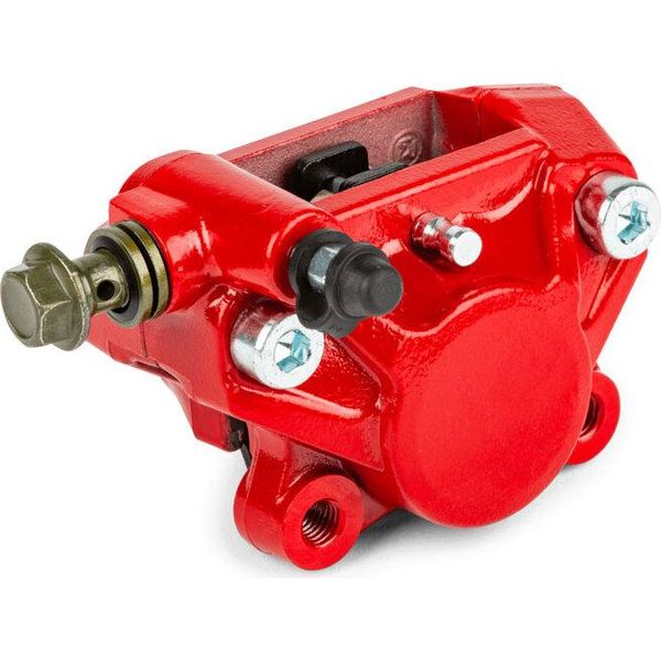 Kit Freno Pinza E Pastiglie Posteriori Motoforce Rosso Per Yamaha Aerox/Mbk Nitro-image