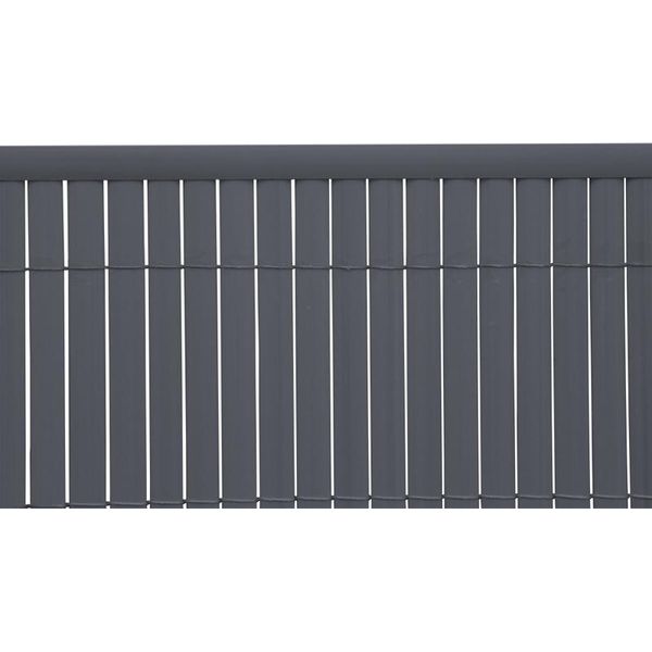 Hengda Pvc Privacy Schermo Stuoia Privacy Recinzione Schermo Privacy Per Recinzione Balcone Frangivento Grigio 90X600Cm-image