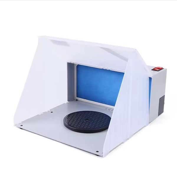 Cabina Di Verniciatura A Spruzzo, Ventilatore Da 25W, Design Portatile, Bianco-image
