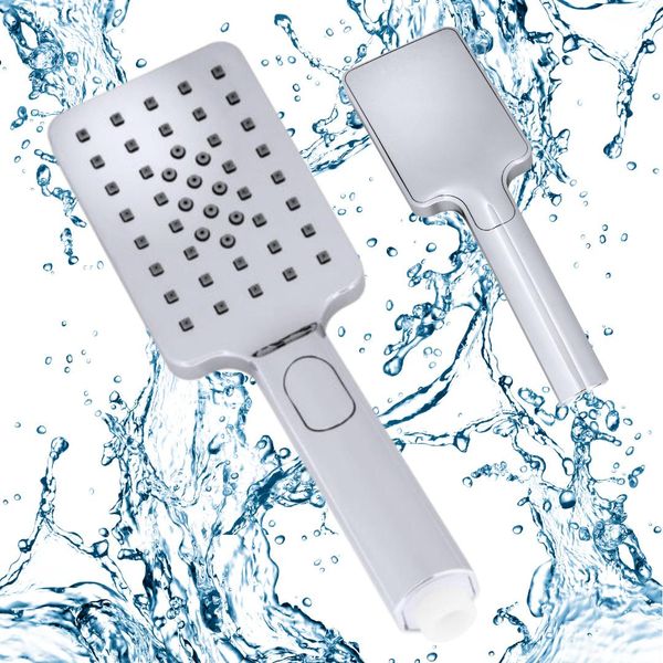 Granitan | Soffione CARO2 - 25 Cm - Cromo - 2 Funzioni - Risparmio D'acqua - Ugelli Anticalcare-image
