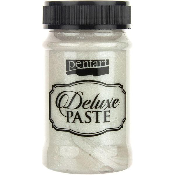 Pentart Deluxe Paste Pasta D'effetto, Artigianato, Per Stencil Perle 100 Ml-image