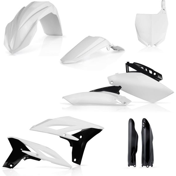 Kit Carene 9 Pezzi Acerbis Replica 32 Bianco/Nero Per Yamaha Yz 250 F-image
