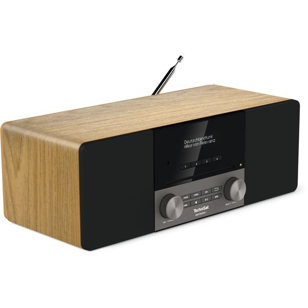 Technisat Vg! Radio 2X10W Fm Dab+ Rds Bluetooth Sveglia Sleept. Rovere Digitradio 3 Rovere-image