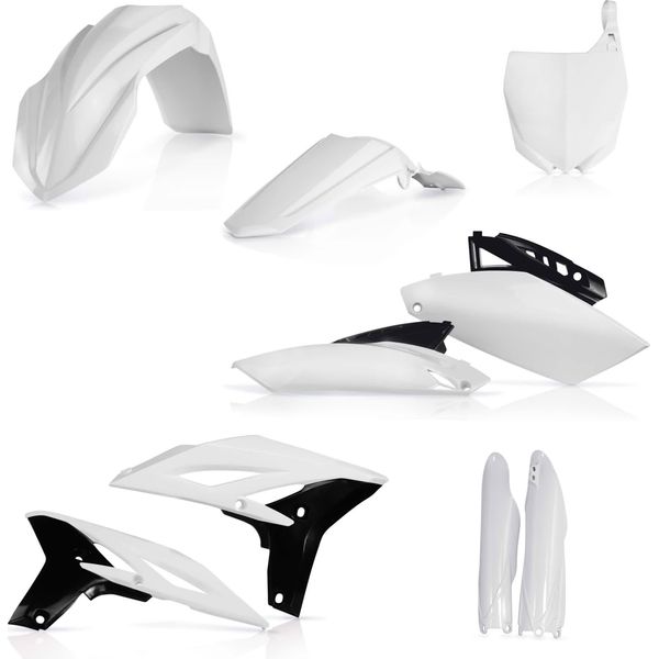 Kit Carene 9 Pezzi Acerbis Replica 30 Bianco/Nero Per Yamaha Yz 250 F-image
