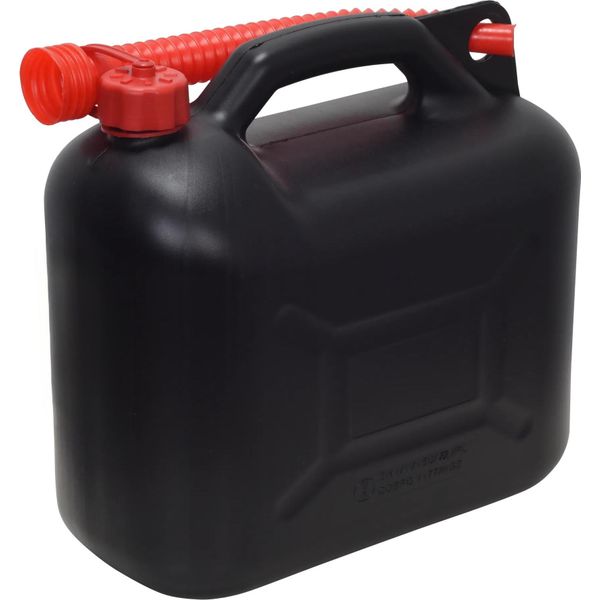Tanica Per Carburante, Tanica In Plastica Tanica Per Benzina Da 5 Litri Tanica Per Gasolio, Nera-image