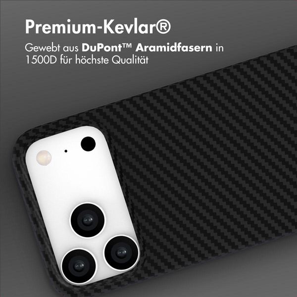 Custodia Per Iphone 17 Pro - Poliammide® - Custodia Rigida/Copertura Posteriore Accezz - Nero-image