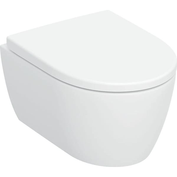 Geberit Icon Set WWC-T Turboflush Vka A Sporgenza Ridotta, Con Sedile Wc-image