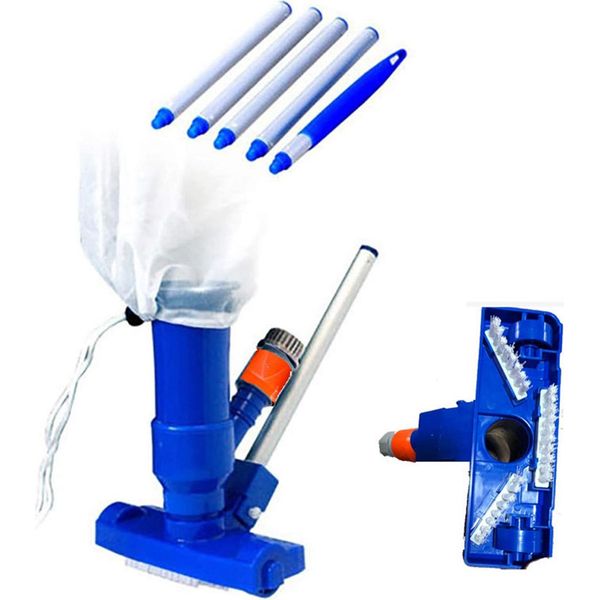 Set Di Pulitori Per Piscina Con Testa Di Aspirazione Per La Pulizia Della Piscina E Strumento Di Lavaggio-image