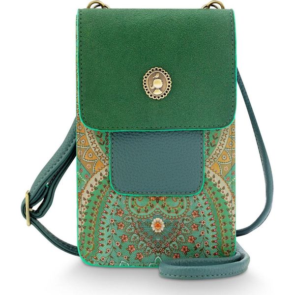 Pip Studio Borsa Per Cellulare Peggy Phone Bag Jabali Green Verde-image