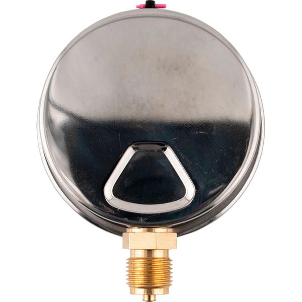 Manometro A Glicerina Jako Fig.2628 Attacco Da 1/2 Pollice Fondo 100Mm 0-6Baresecuzione Standard-image
