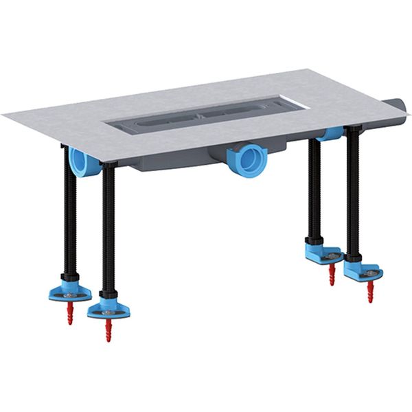 Hutterer & Lechner HL53KF Corpo Di Scarico A Pavimento, Orizzontale, Piatto, DN40-image