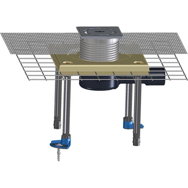 Hutterer & Lechner HL510NC Scarico A Pavimento DN40/50 W. Collare In Calcestruzzo Polimerico E Gv-image