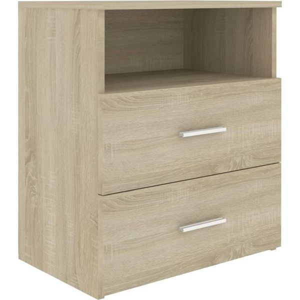 Syfax™ Comodino Rovere Sonoma 50X32X60 Cm-image