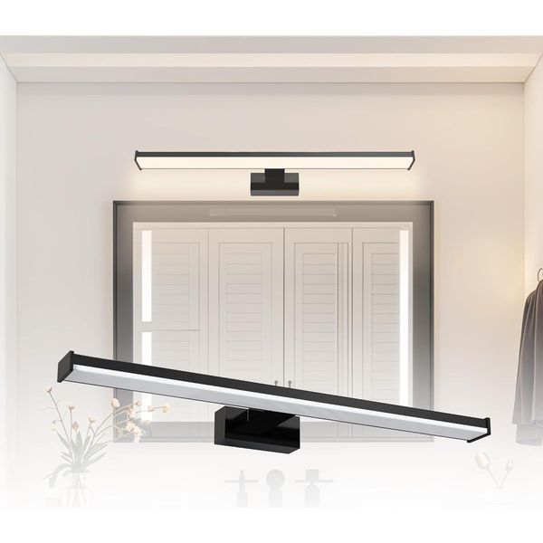 Luce A Led Per Specchio Yuenfong Bagno 15W Luce Da Bagno, Lampada Da Bagno Lampada Da Bagno Lampada Per Specchio Per Illuminazione Specchio (Tipo J04 - Bianco Neutro)-image