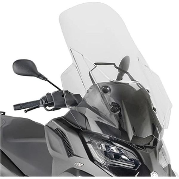 Parabrezza Kappa Per Piaggio MP3 Hpe 400/530 2022, 71,5X65Cm Trasparente-image