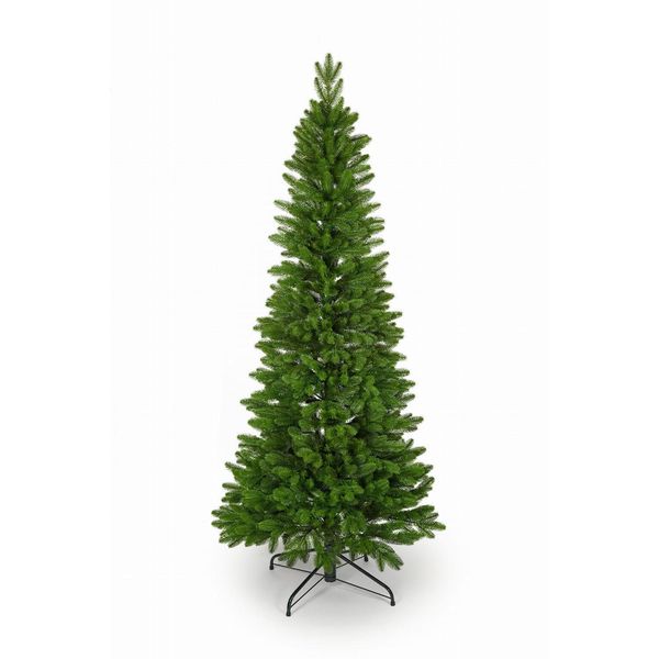 Albero Di Natale Artificiale Abete Colonnare Rami Pe Altezza 180 Cm-image